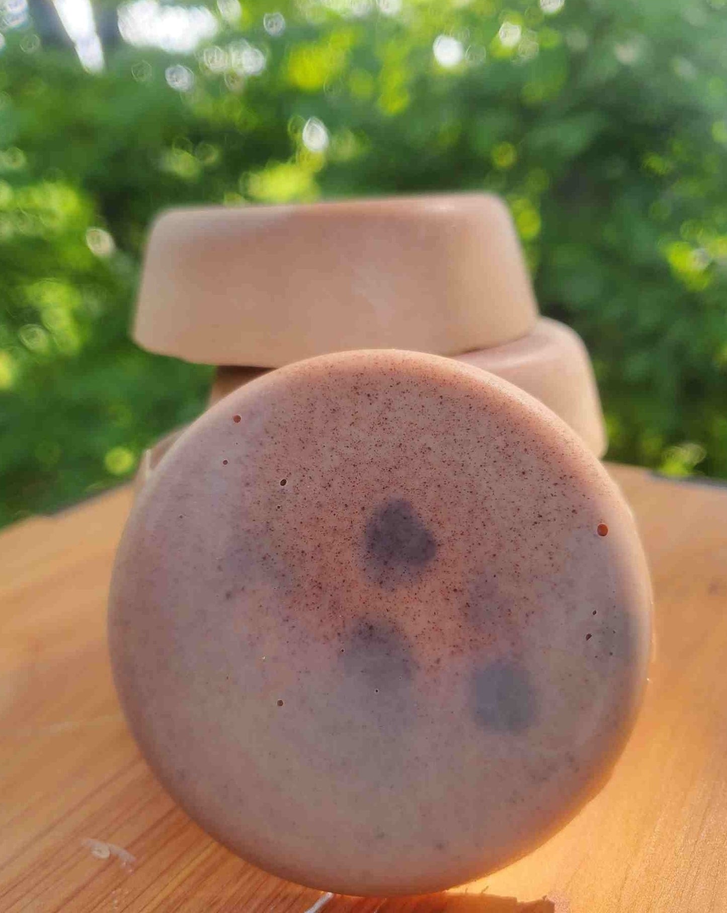 Close up of CBD massage bar available for sale